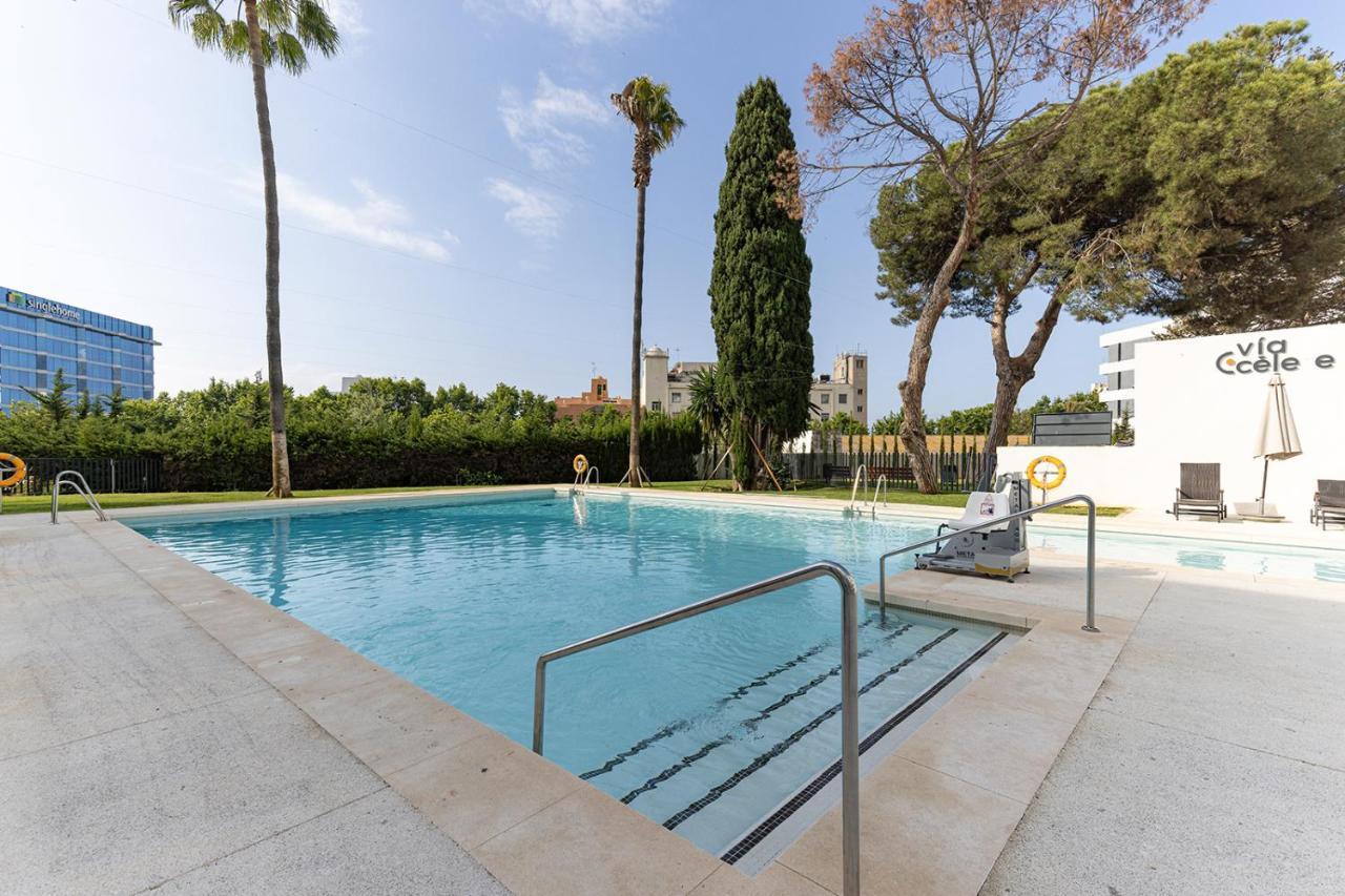 Brand New Apartment With Pool And Sea View In ماربيا المظهر الخارجي الصورة