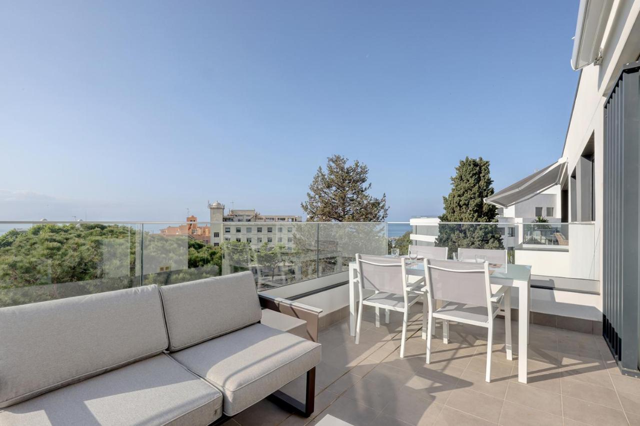 Brand New Apartment With Pool And Sea View In ماربيا المظهر الخارجي الصورة