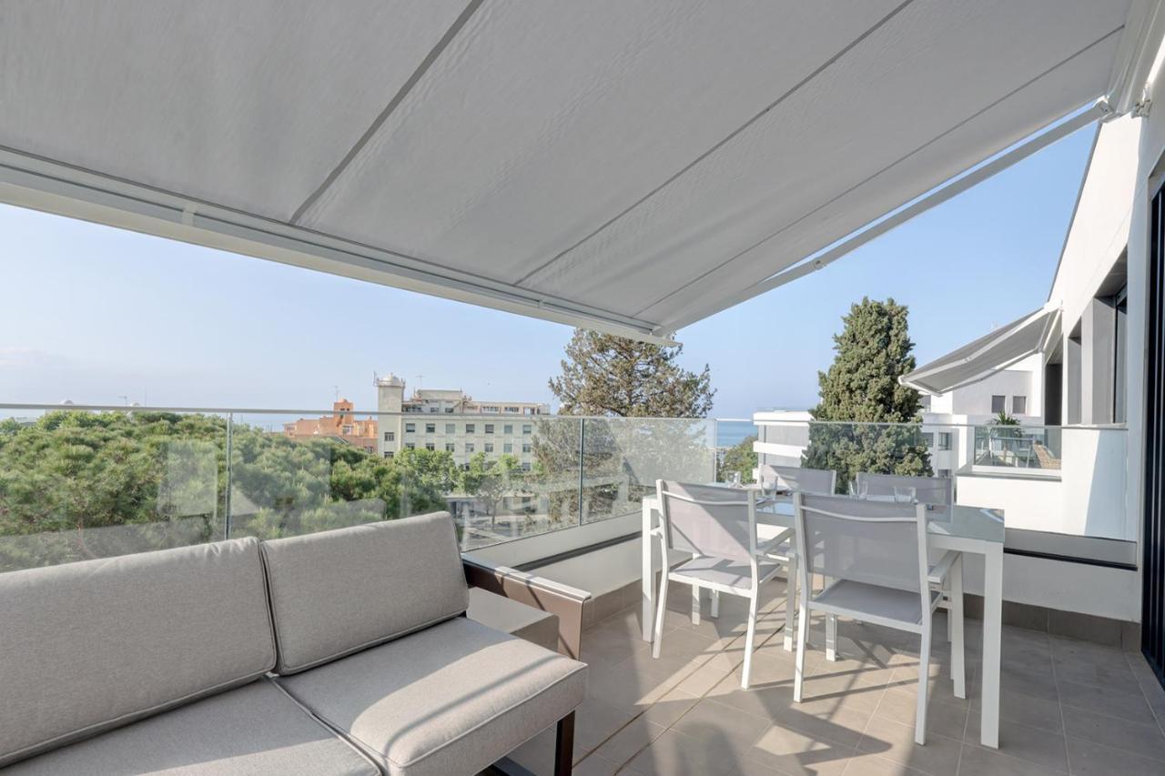 Brand New Apartment With Pool And Sea View In ماربيا المظهر الخارجي الصورة