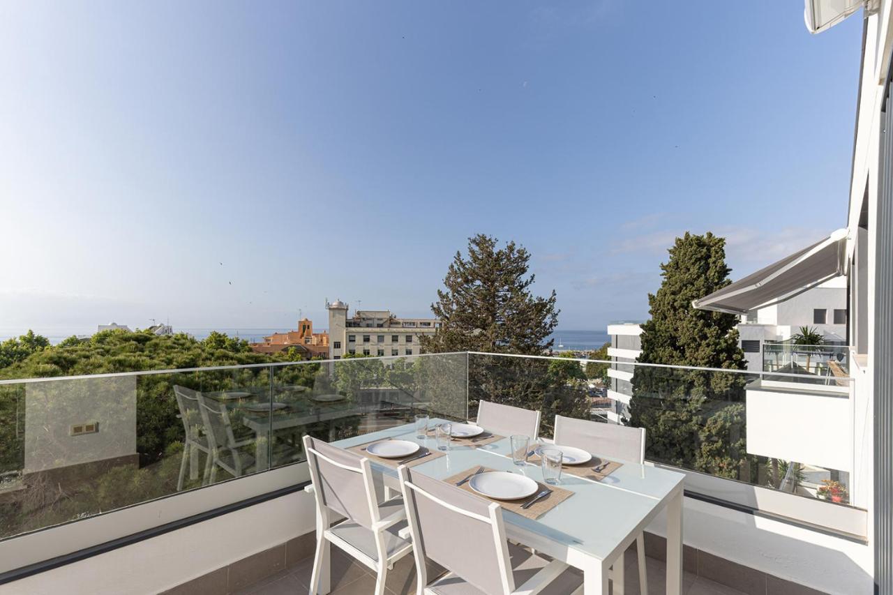 Brand New Apartment With Pool And Sea View In ماربيا المظهر الخارجي الصورة