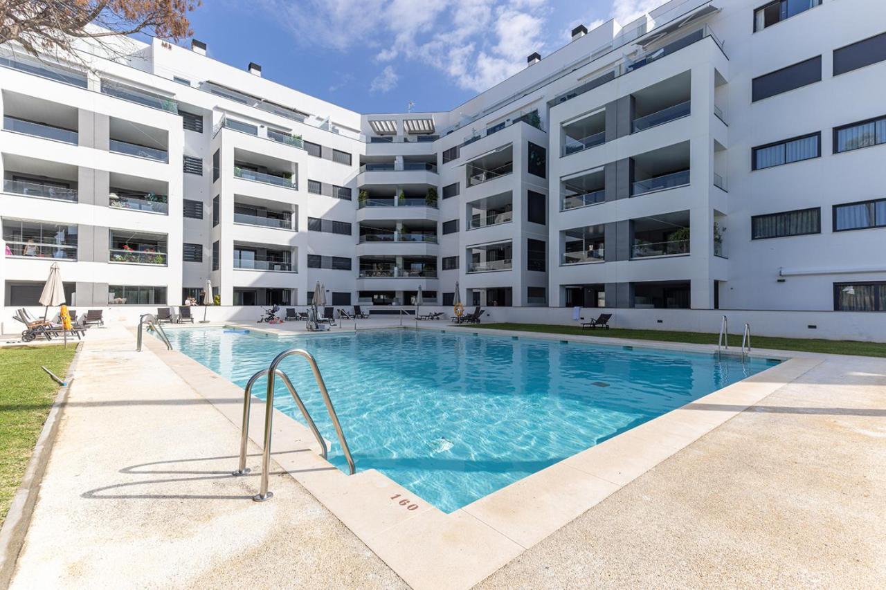 Brand New Apartment With Pool And Sea View In ماربيا المظهر الخارجي الصورة